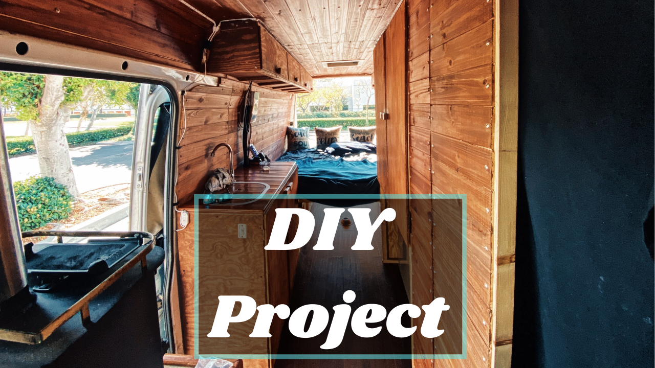 DIY Projects In The Van - Solo Van Life