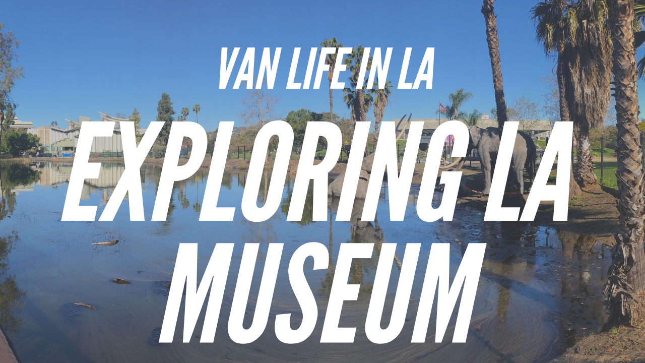 Exploring LA Brea Tar Museum In Los Angeles California
